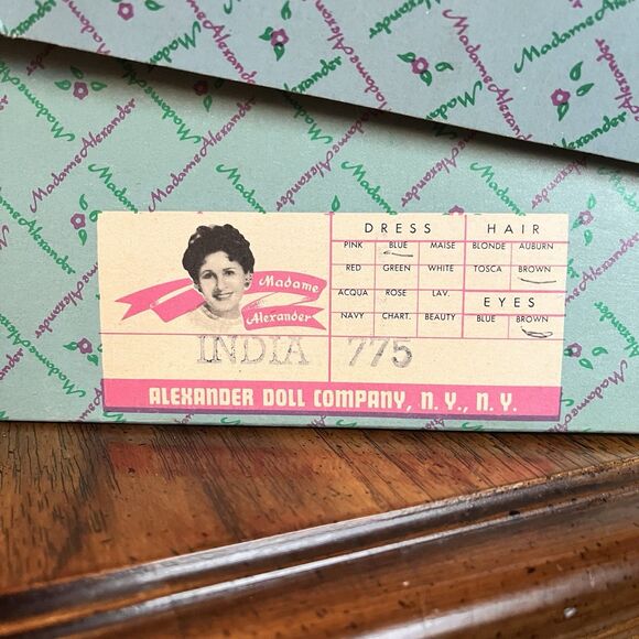 #575 Madame Alexander 8" India  International Little Women With Box - Picture 7 of 7